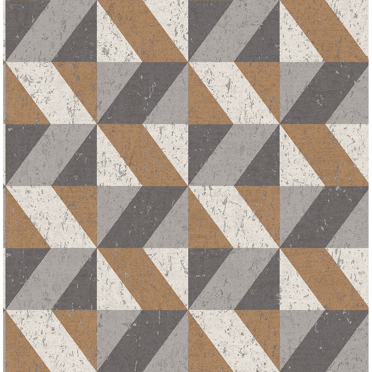 Cerium Concrete Geometric Wallpaper