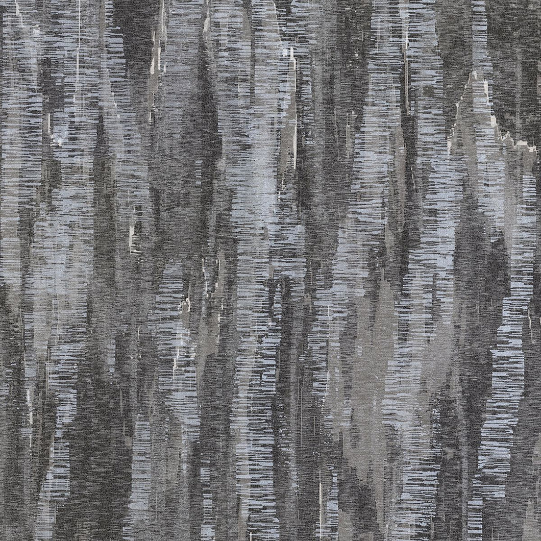 Meteor Pewter Distressed Texture Wallpaper