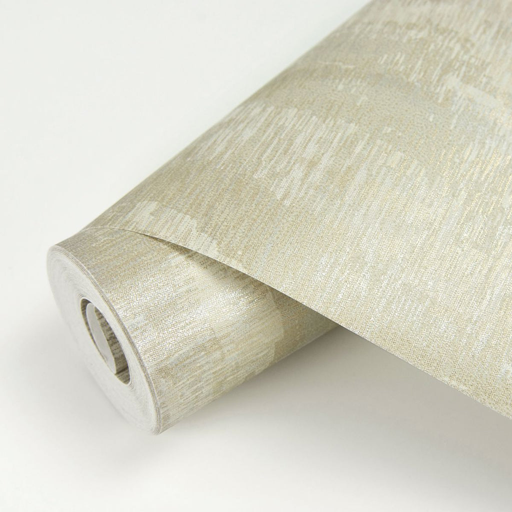 Meteor Pewter Distressed Texture Wallpaper
