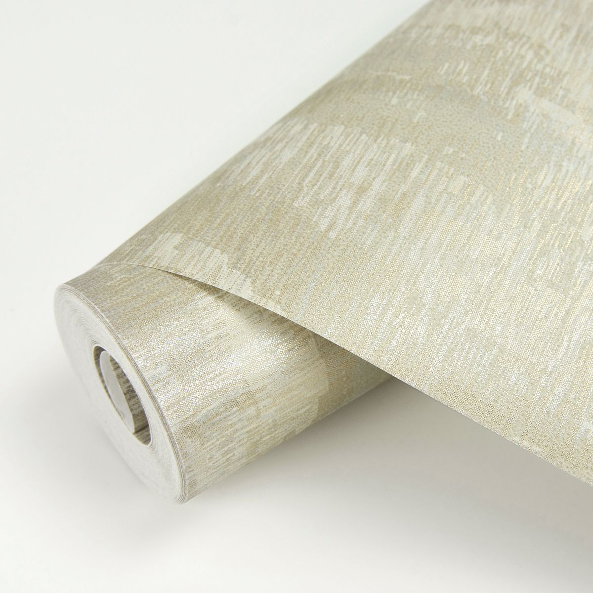 Meteor Pewter Distressed Texture Wallpaper