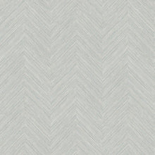 Load image into Gallery viewer, Caladesi Grey Faux Linen Wallpaper