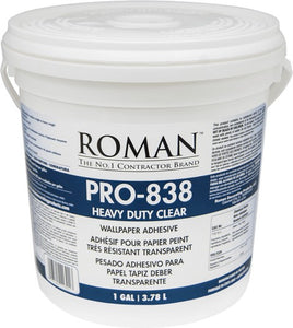 Roman Professional PRO-838 Qart Clear Heavy Duty Adhesive