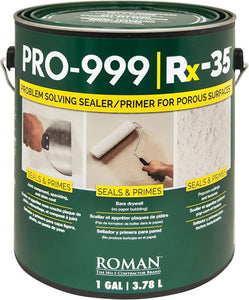 Roman Professional PRO-999 1G RX-35 Liquid Drywall Repair Primer & Sealer