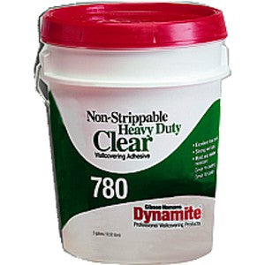 Roman Professional 1 Gallon Clear Dynamite 780 HD Strippable Wallcovering Adhesive