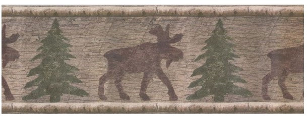 Animals Wall Paper Border 13227N