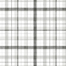 Load image into Gallery viewer, Linen Plaid Wallpaper