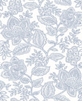 LARKIN LAVENDER FLORAL WALLPAPER