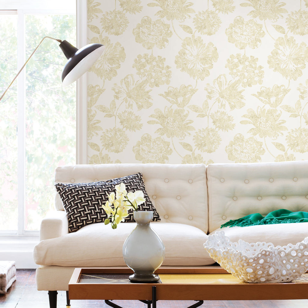 Folia Floral Wallpaper