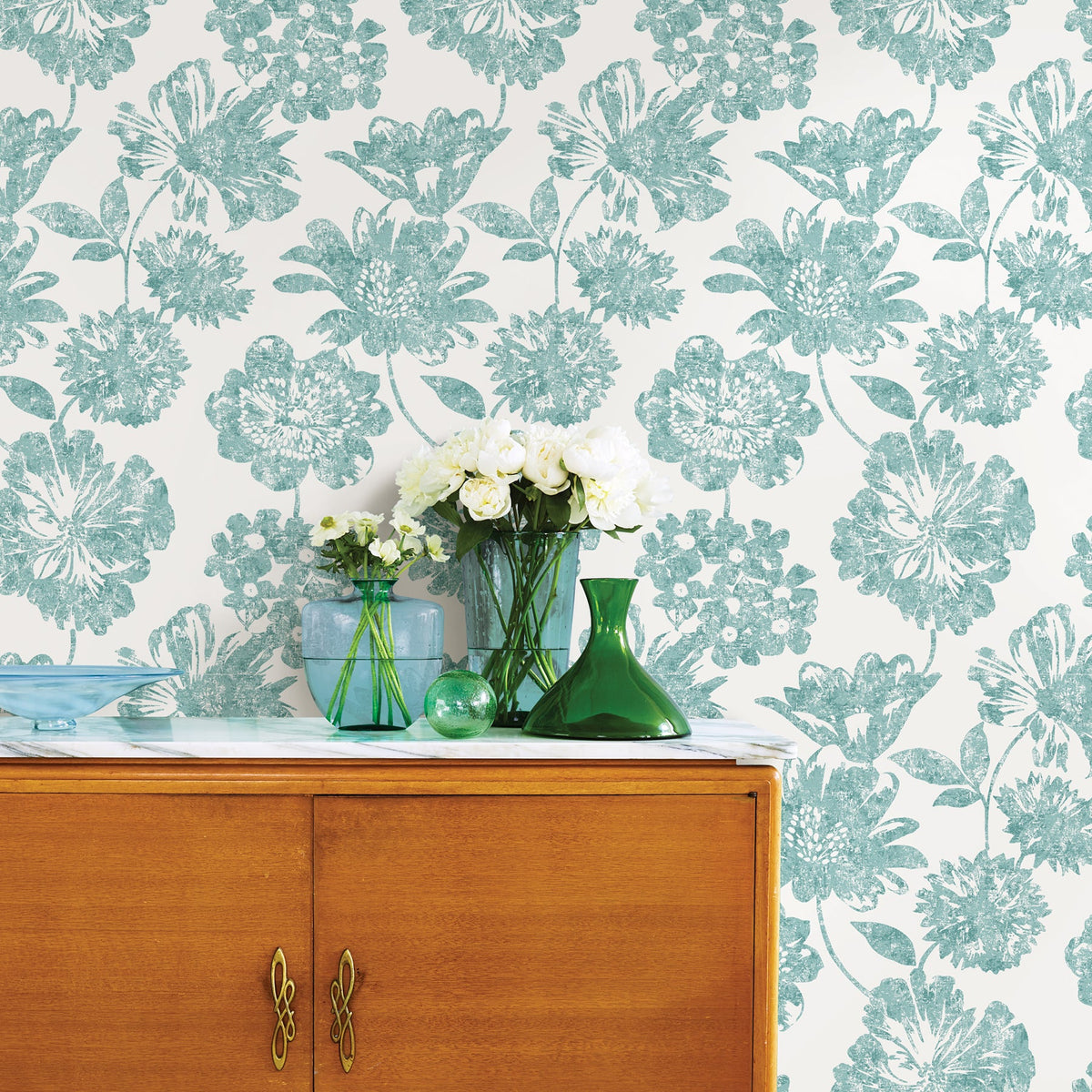 Folia Floral Wallpaper