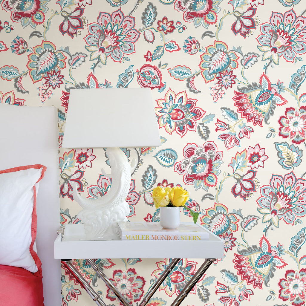 Corona Jacobean Wallpaper