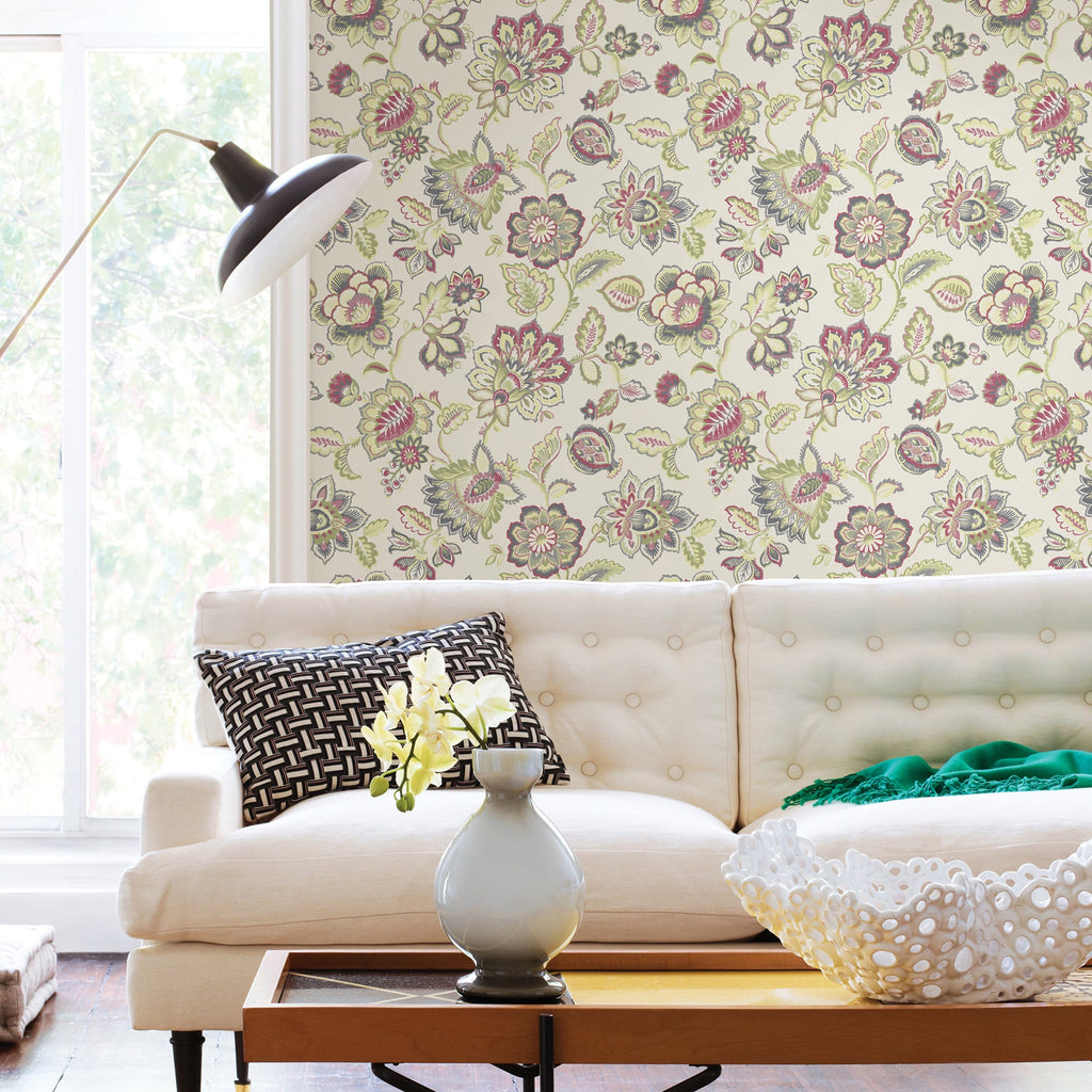 Corona Jacobean Wallpaper