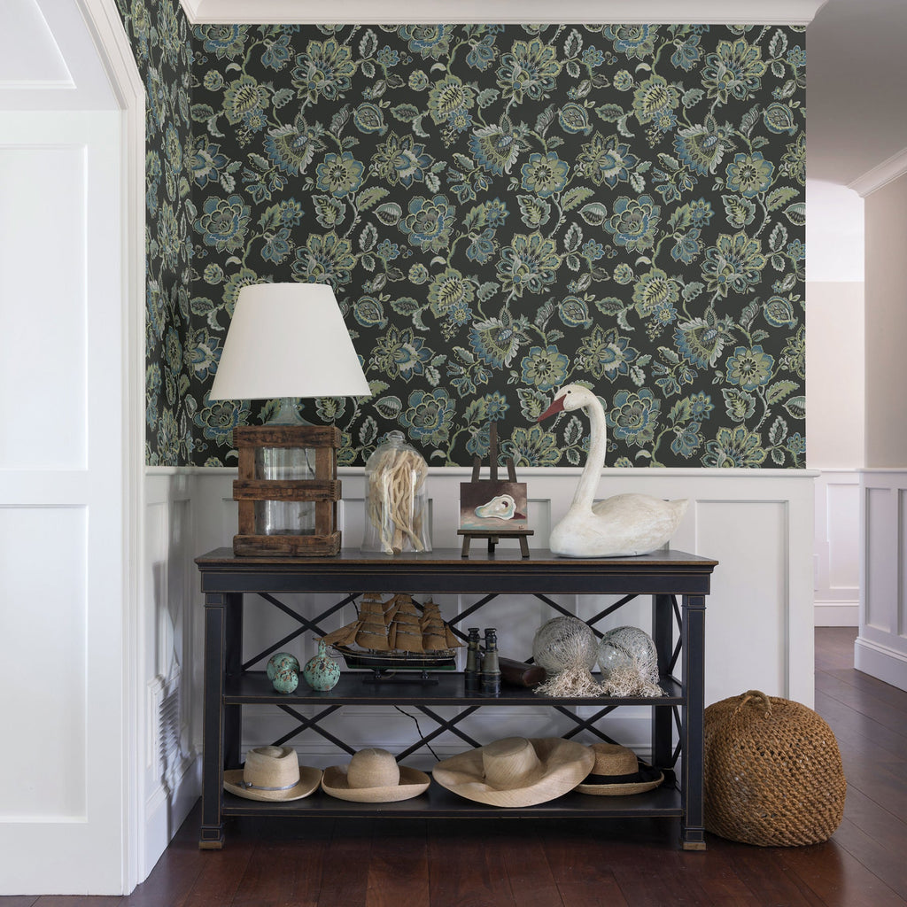 Corona Jacobean Wallpaper
