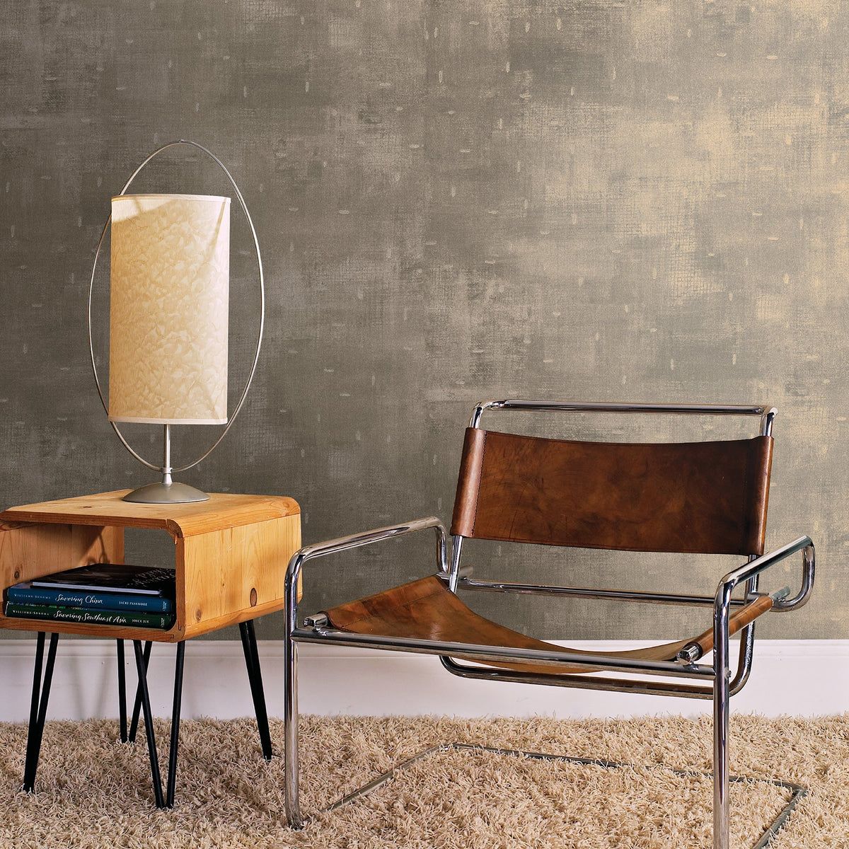 Portia Distressed Texture Wallpaper