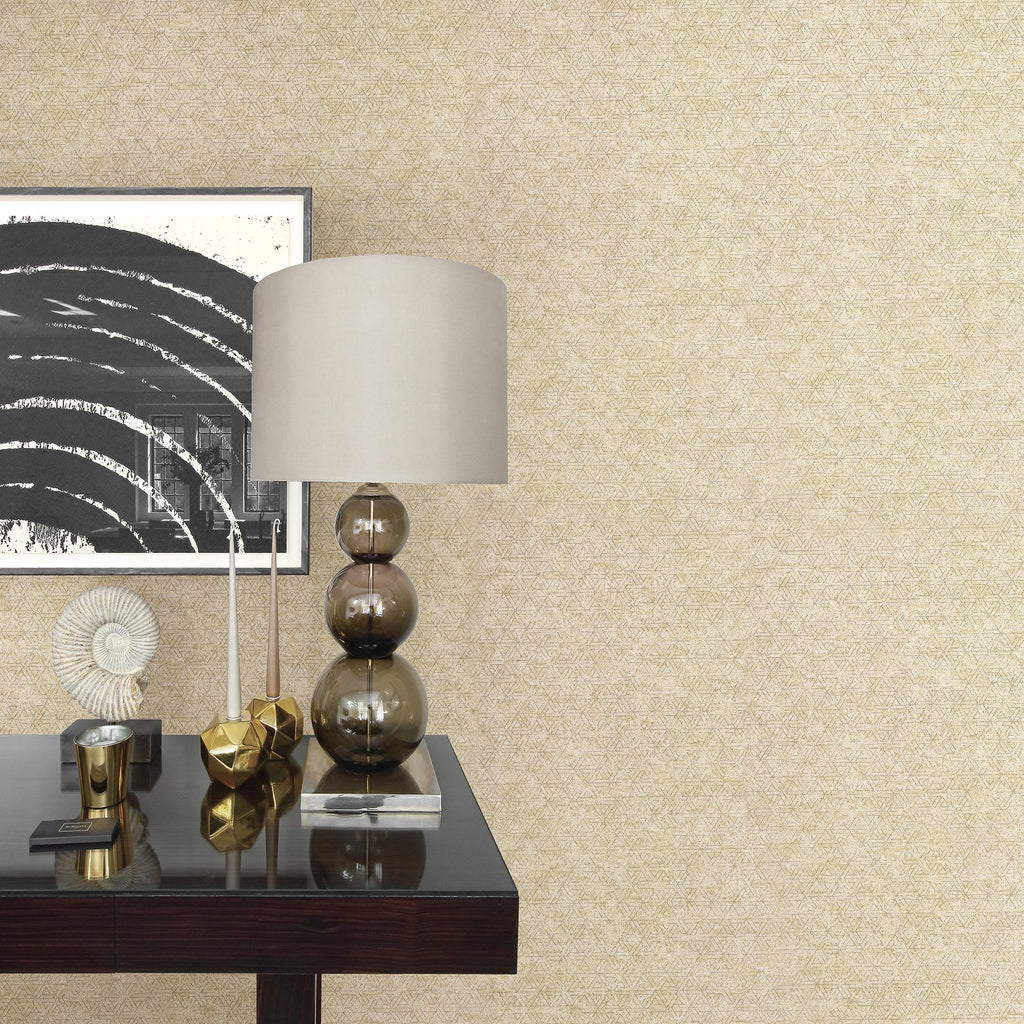 Cosmic Geometric Wallpaper