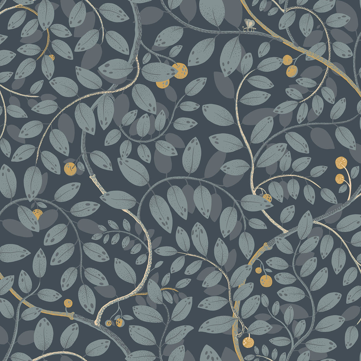 Kirke Leafy Vines Wallpaper