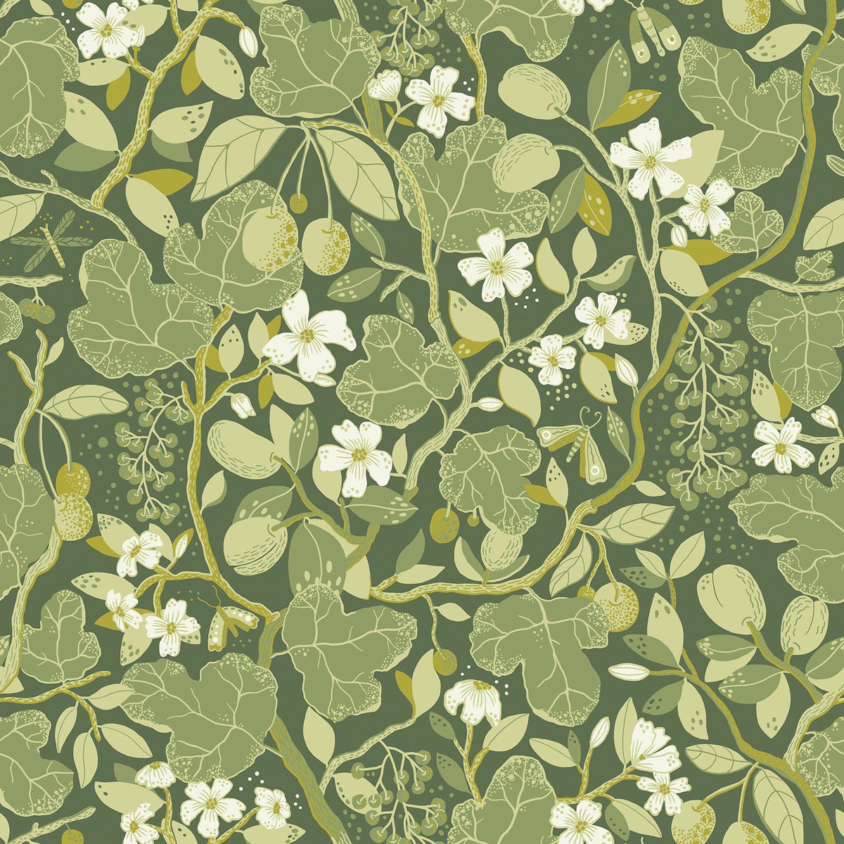 Ewald Garden Vines Wallpaper