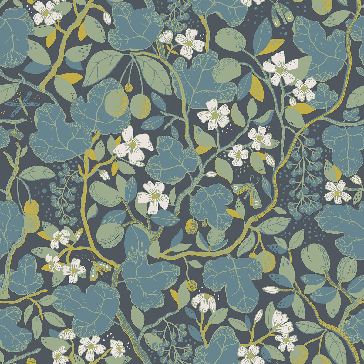 Ewald Garden Vines Wallpaper