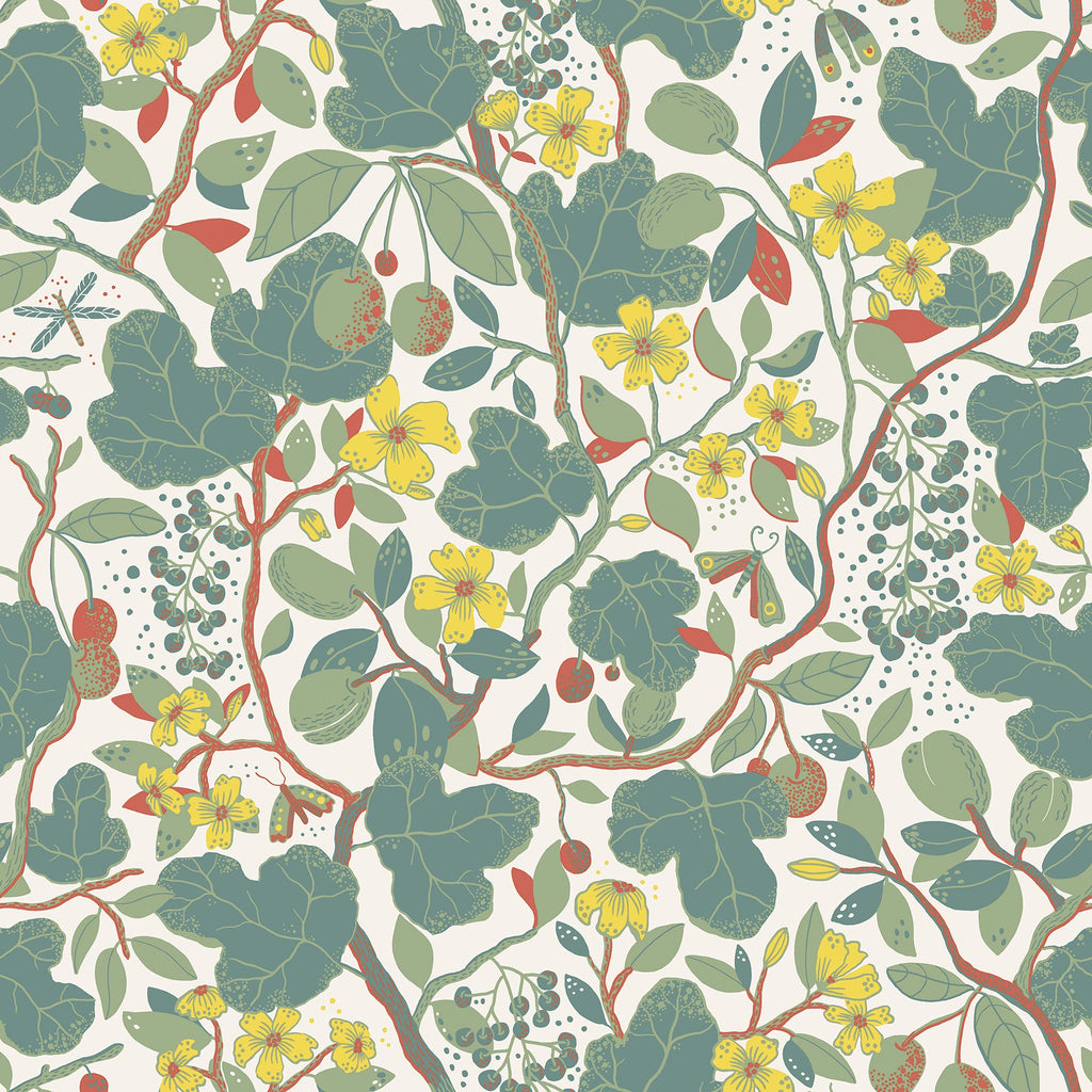 Ewald Garden Vines Wallpaper