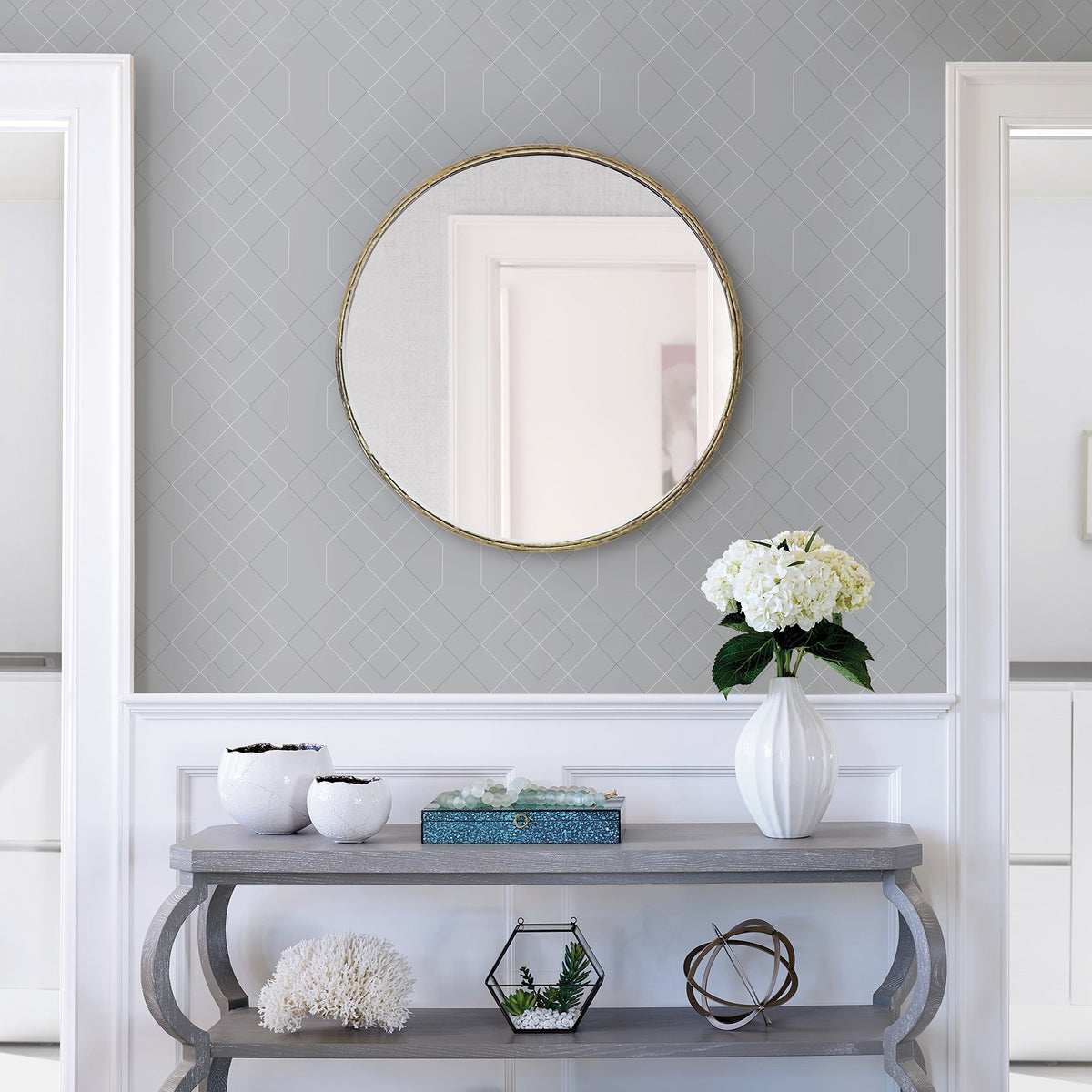 Ballard Geometric Wallpaper