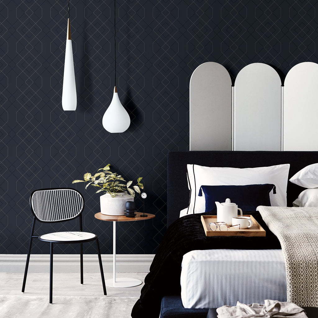 Ballard Geometric Wallpaper