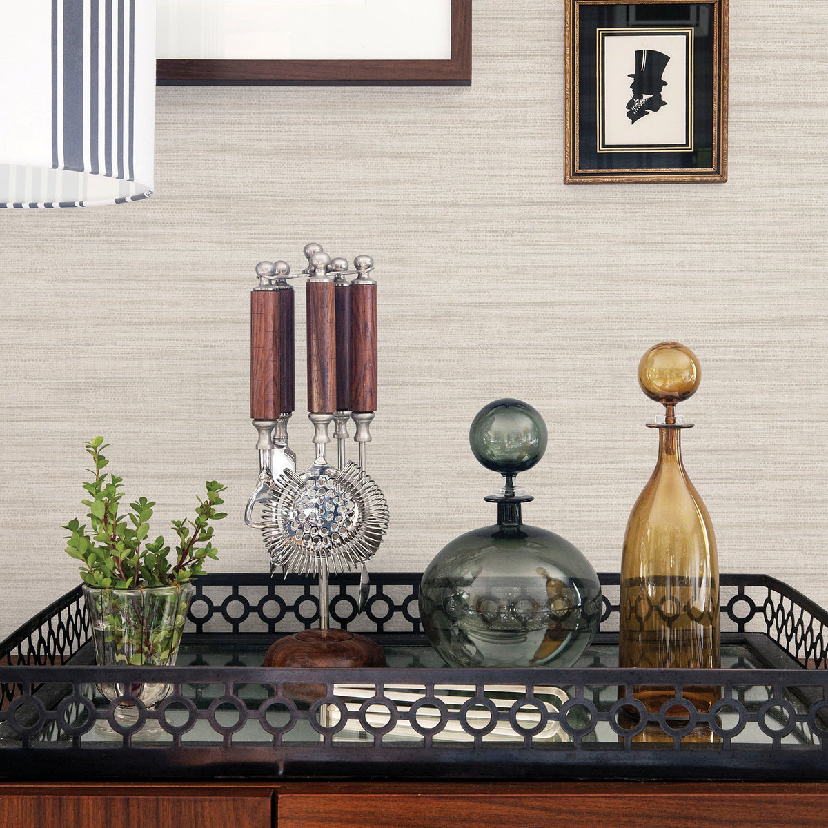 Barnaby Faux Grasscloth Wallpaper