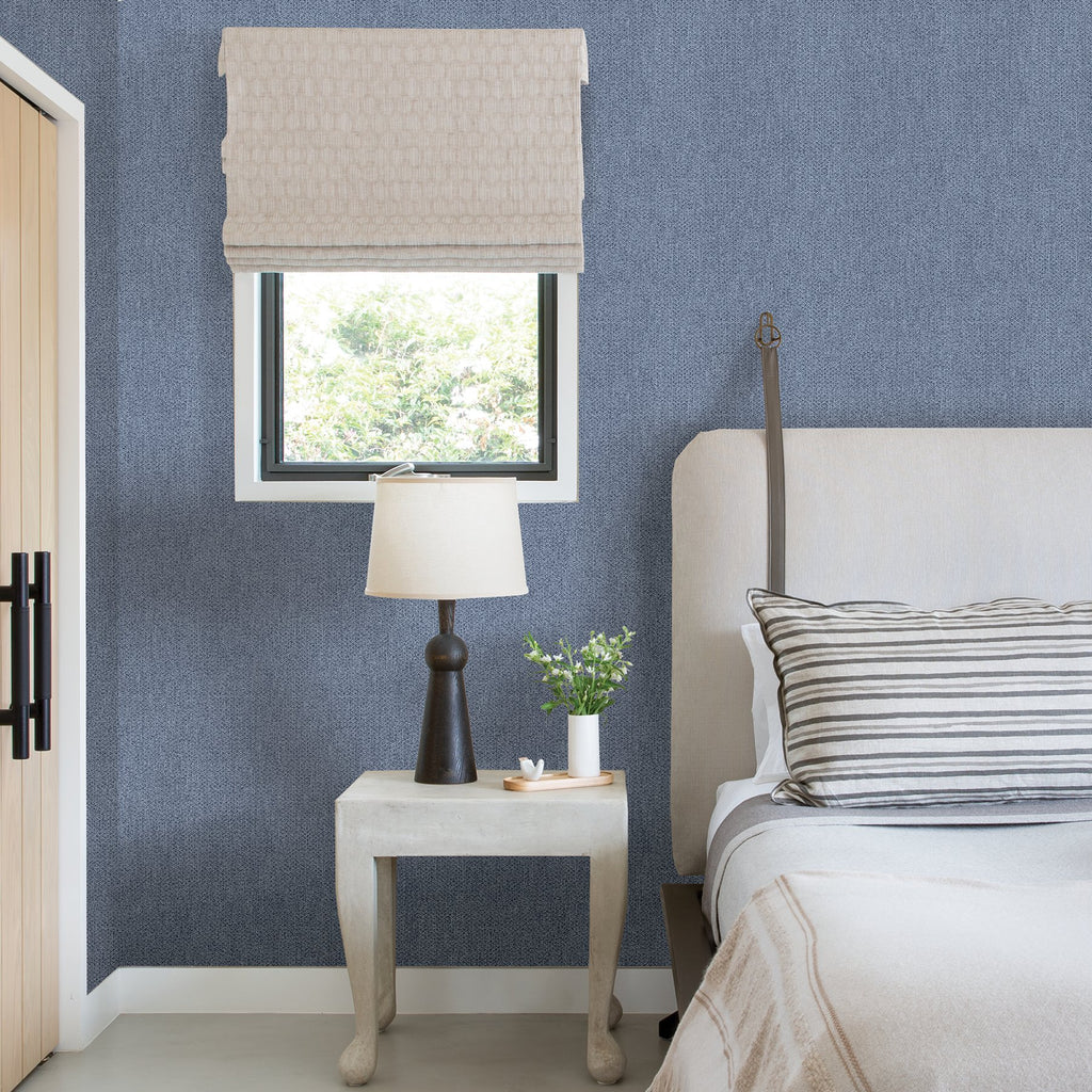 Sydney Faux Linen Wallpaper