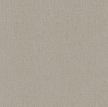 Load image into Gallery viewer, Bring classic sophistication to your walls with the subtle dimension of this faux linen wallpaper. The delicate grey and b...