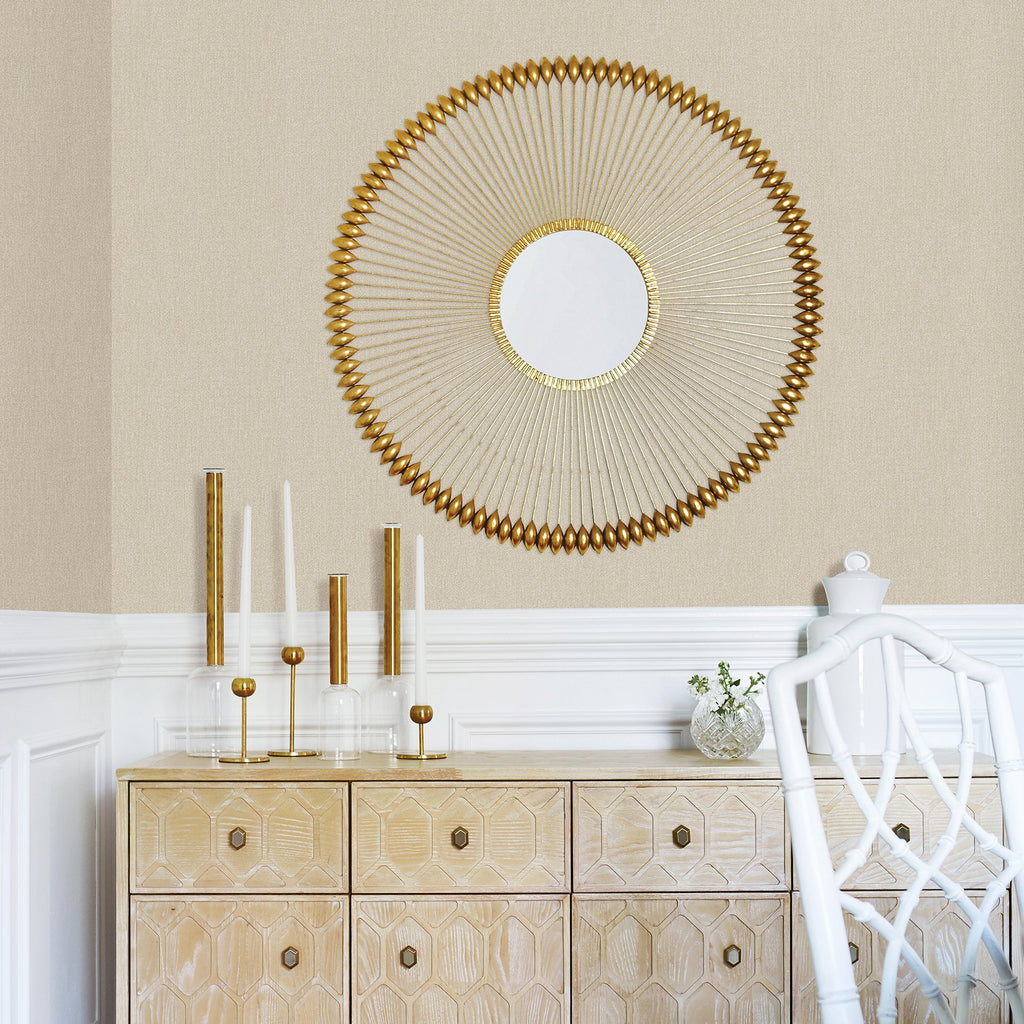 Sydney Faux Linen Wallpaper
