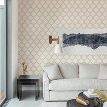 Load image into Gallery viewer, Payton Hexagon Trellis Wallpaper