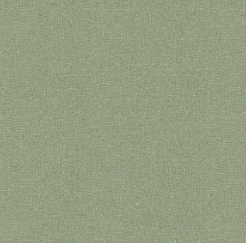 The delicate details of this faux linen wallpaper make for a sophisticated backdrop! A blend of muted greens is given subt...