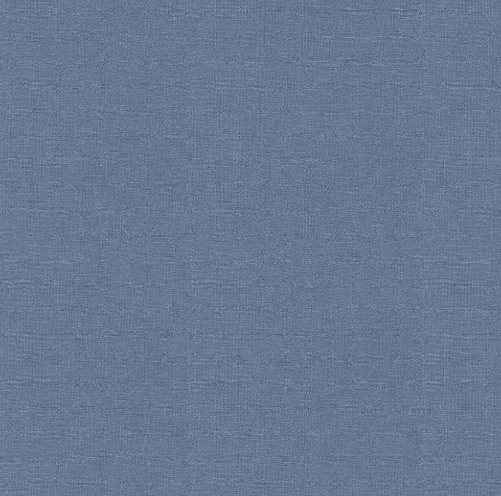 The fine weave of this faux linen wallpaper brings subtle sophistication to your walls. The light blue and denim blend is ...