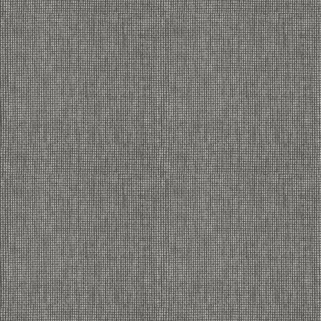 Add earthen sophistication to your walls with this basketweave wallpaper. Strips of grey and black are laced together to c...