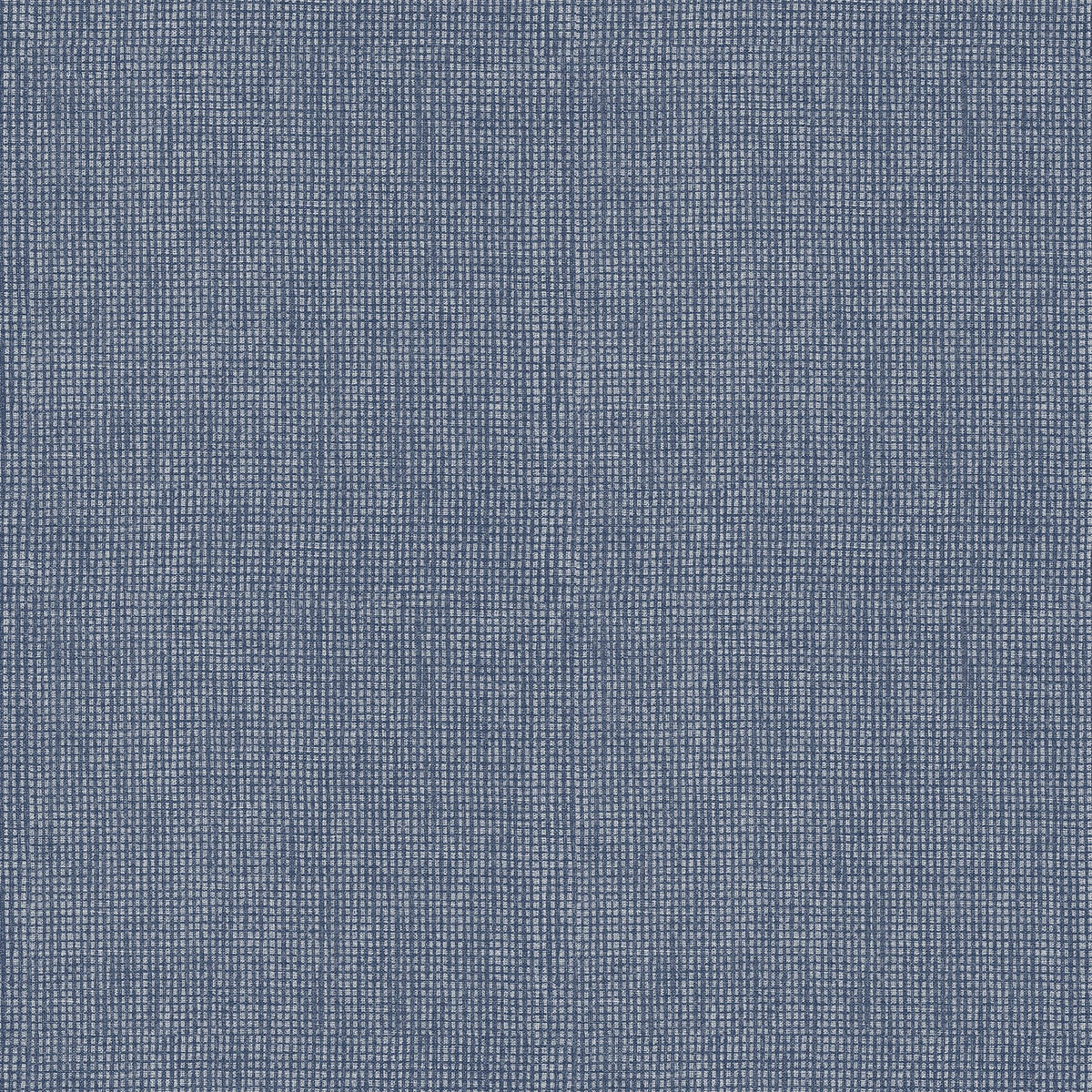 This basketweave wallpaper is both breezy and elegant. Thin strips of light and denim blue are laced together to create a ...