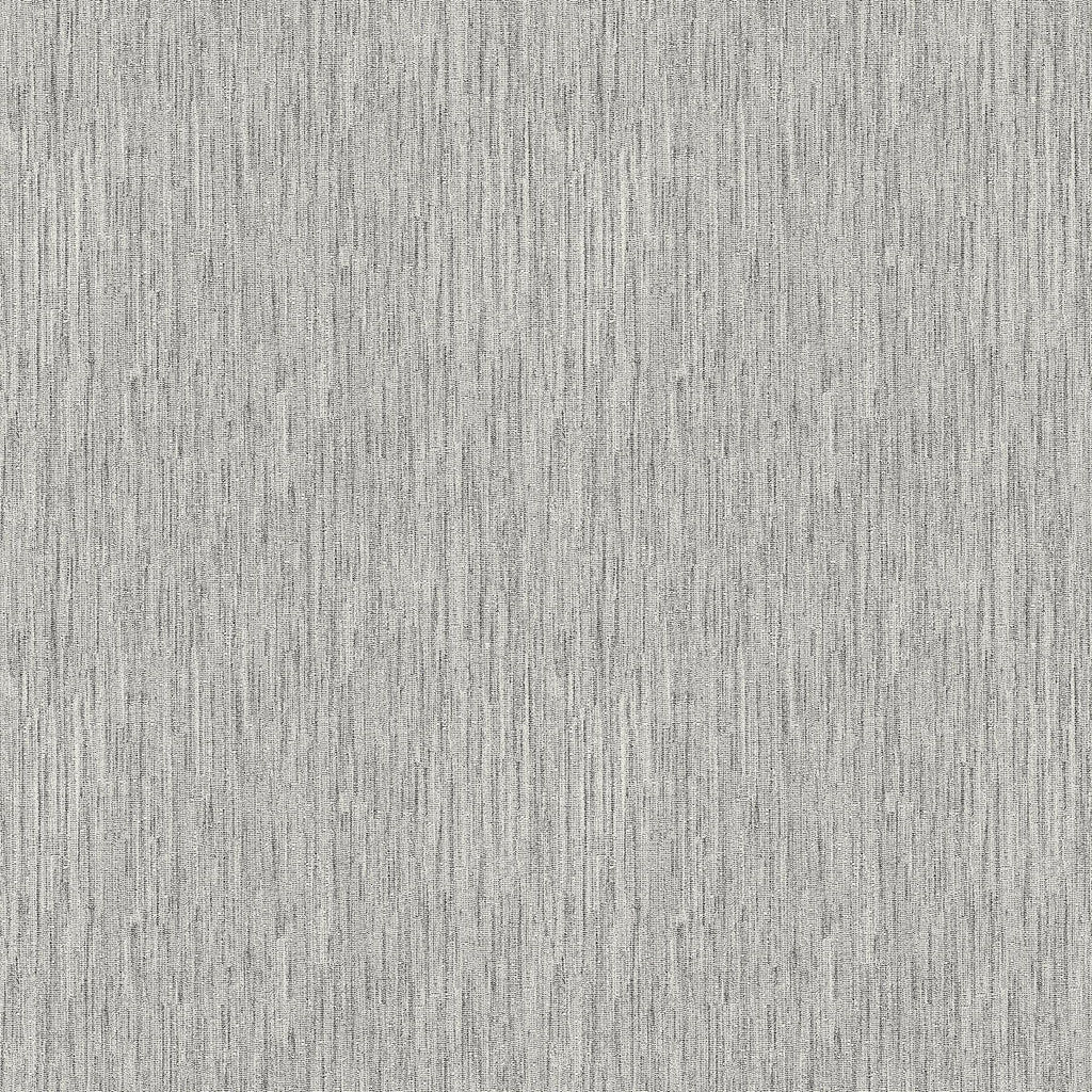 Enjoy a traditional, textural look with modern embellishment with this wallpaper. A soft blend of greys is accented with t...