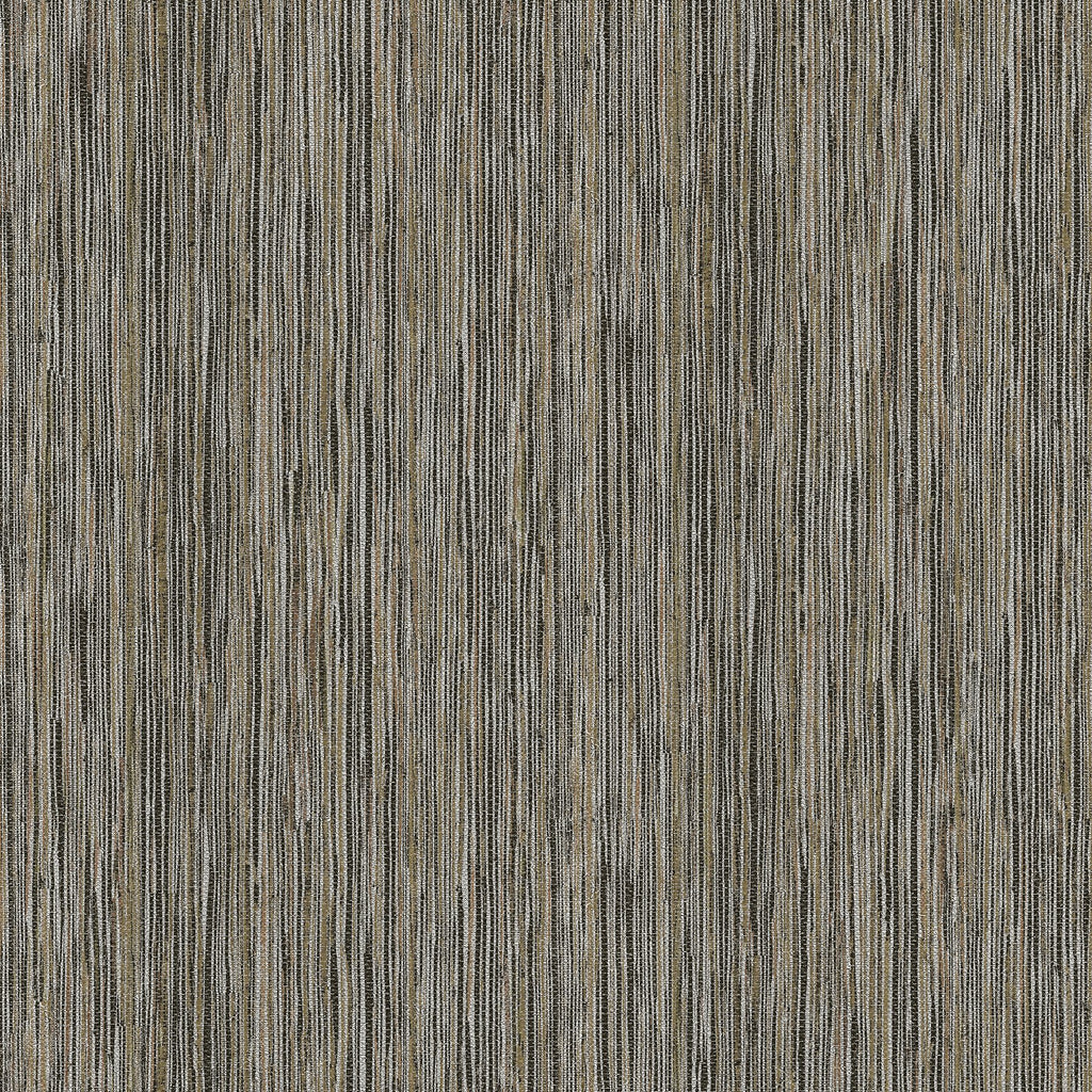 This faux grasscloth design is the perfect balance of bold and sophisticated! The vertical strips are a medley of charcoal...