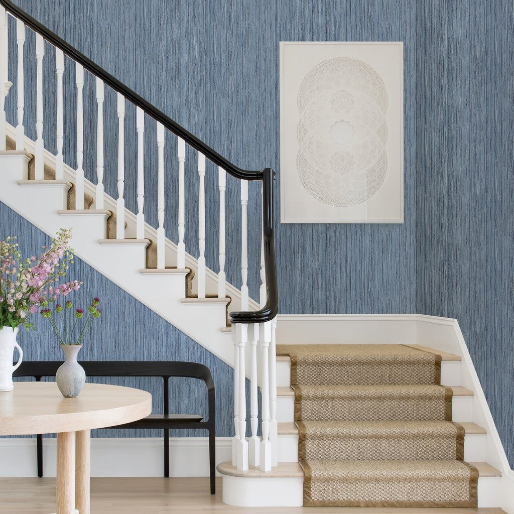 Justina Faux Grasscloth Wallpaper