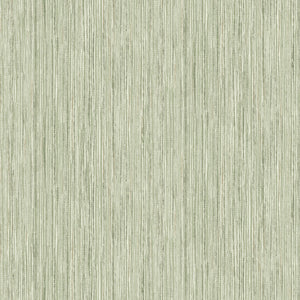 Bring a luxurious and earthen look to your walls with this faux grasscloth design. Vertical strips of cream and sage green...