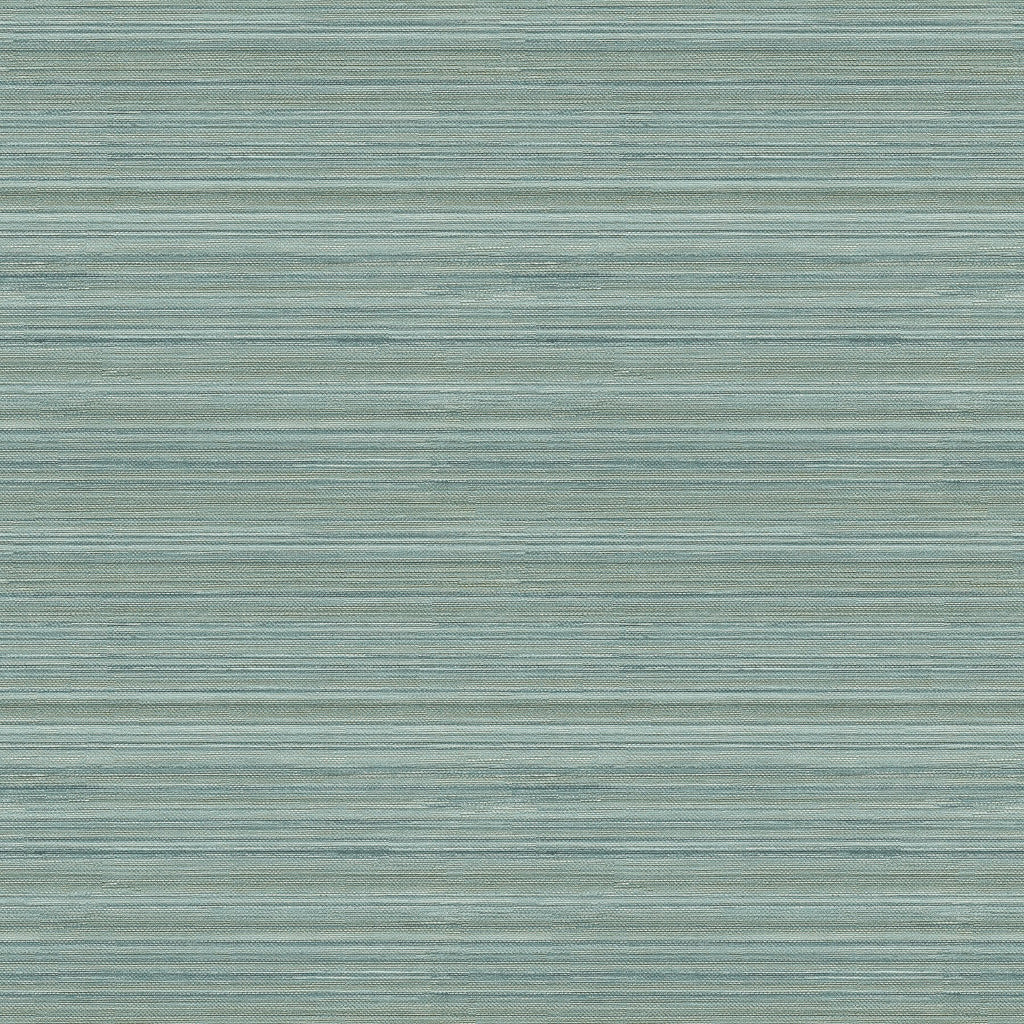 Striped wallpaper is given a contemporary makeover with this chic design. A rich gradient of blues and greens form bands t...