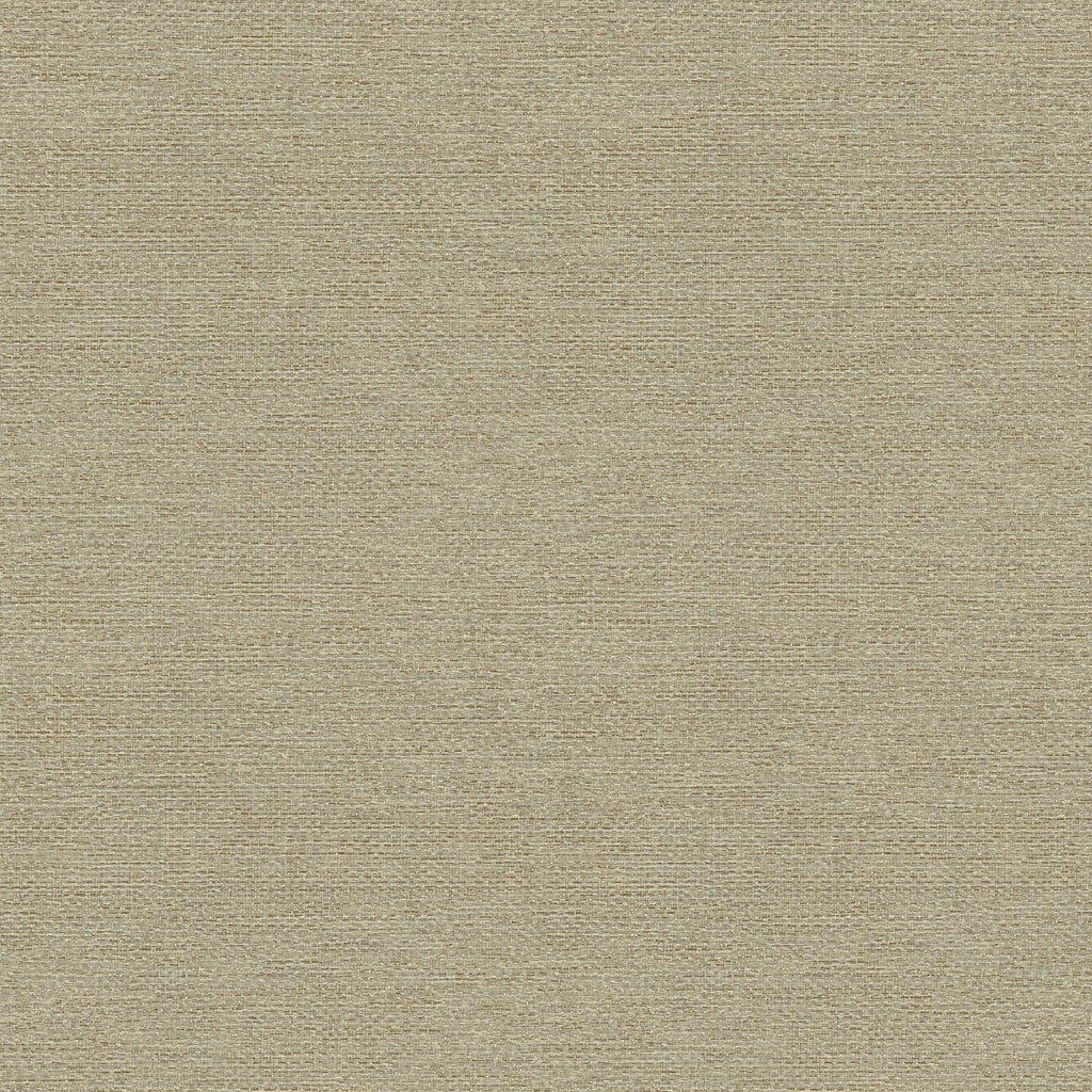 Enjoy classical elegance with this faux fabric wallpaper! The golden brown base is accented with copper and grey stitches,...