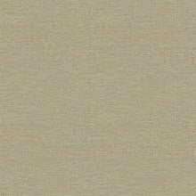 Load image into Gallery viewer, Enjoy classical elegance with this faux fabric wallpaper! The golden brown base is accented with copper and grey stitches,...