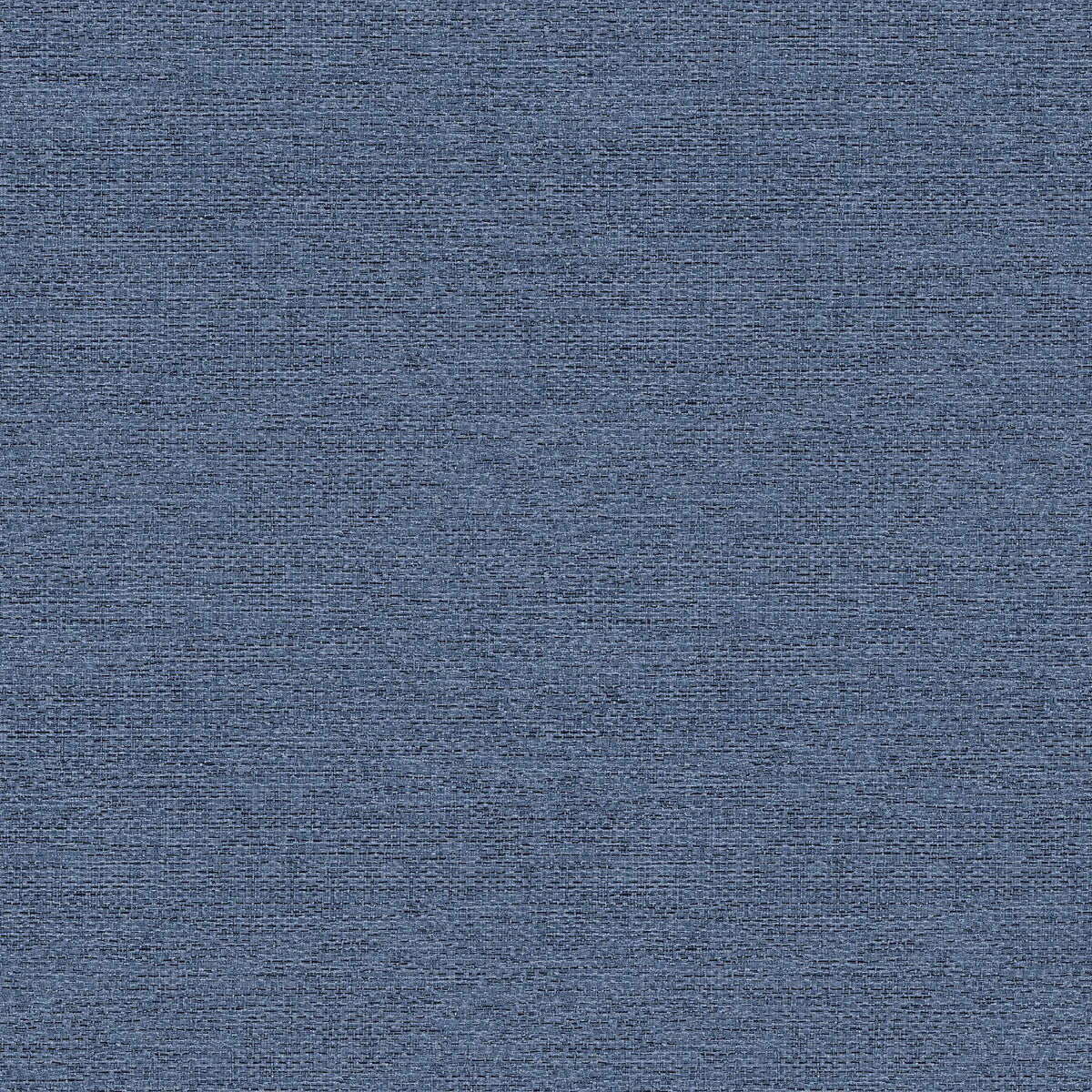 Dress your home with the classic textures of faux fabric wallpaper! This indigo base is accented with dark navy stitching ...
