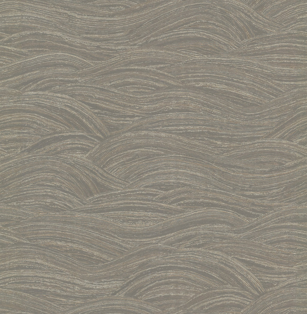 The modern design is perfect for creating a dreamy and tranquil space. The embossed grey waves are rich in texture, while ...