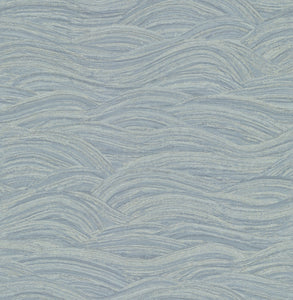 Transform your room into a place of utter tranquility with this modern design. The baby blue waves are embossed, the lines...