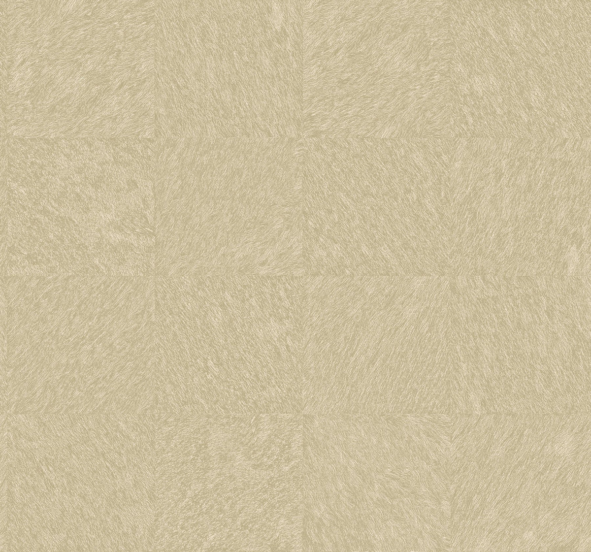 This wallpaper is imbued with the luxurious texture of animal fur. Each creamy white square is detailed with raised inks t...