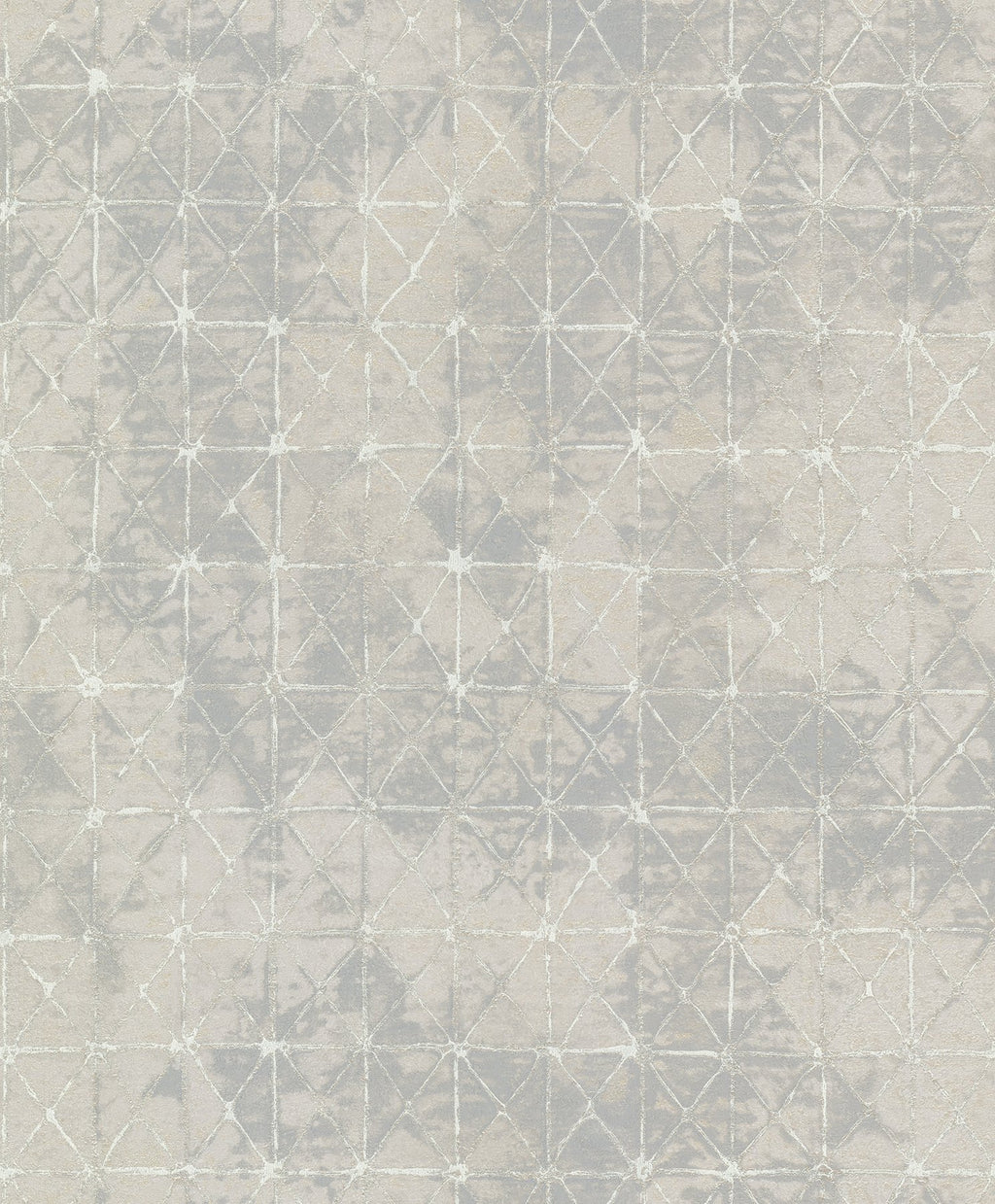 Add instant charm to your home with this antique tile wallpaper. The Old World style is given a modern touch, the triangul...
