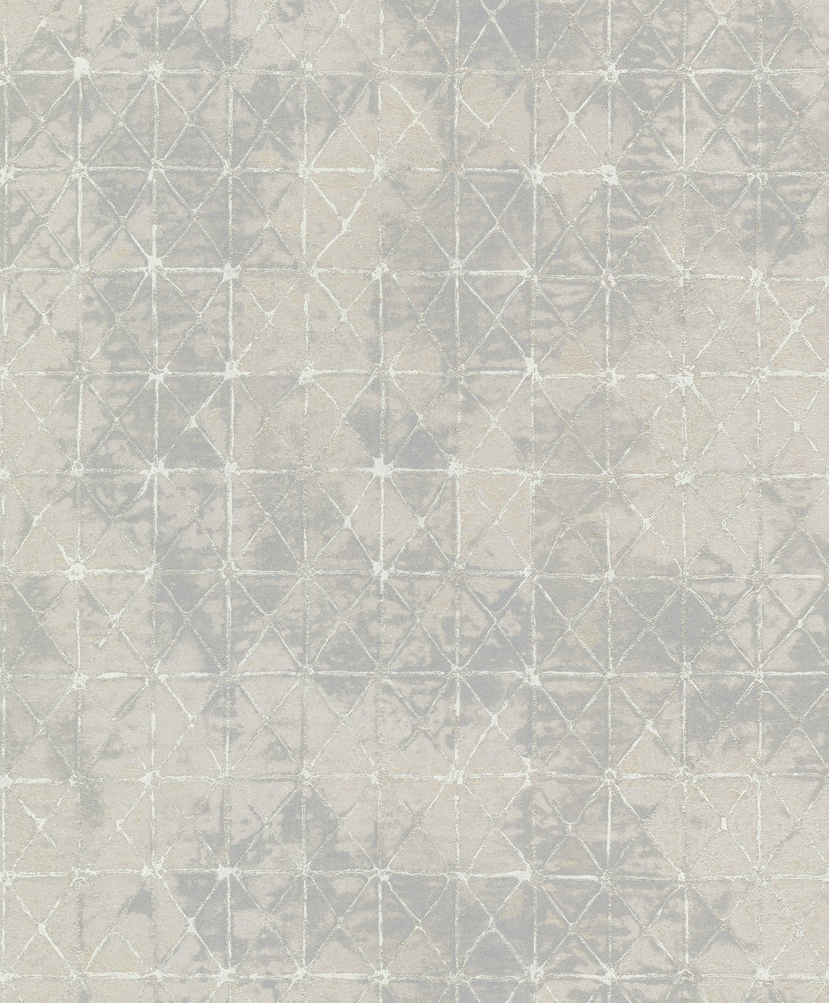Add instant charm to your home with this antique tile wallpaper. The Old World style is given a modern touch, the triangul...