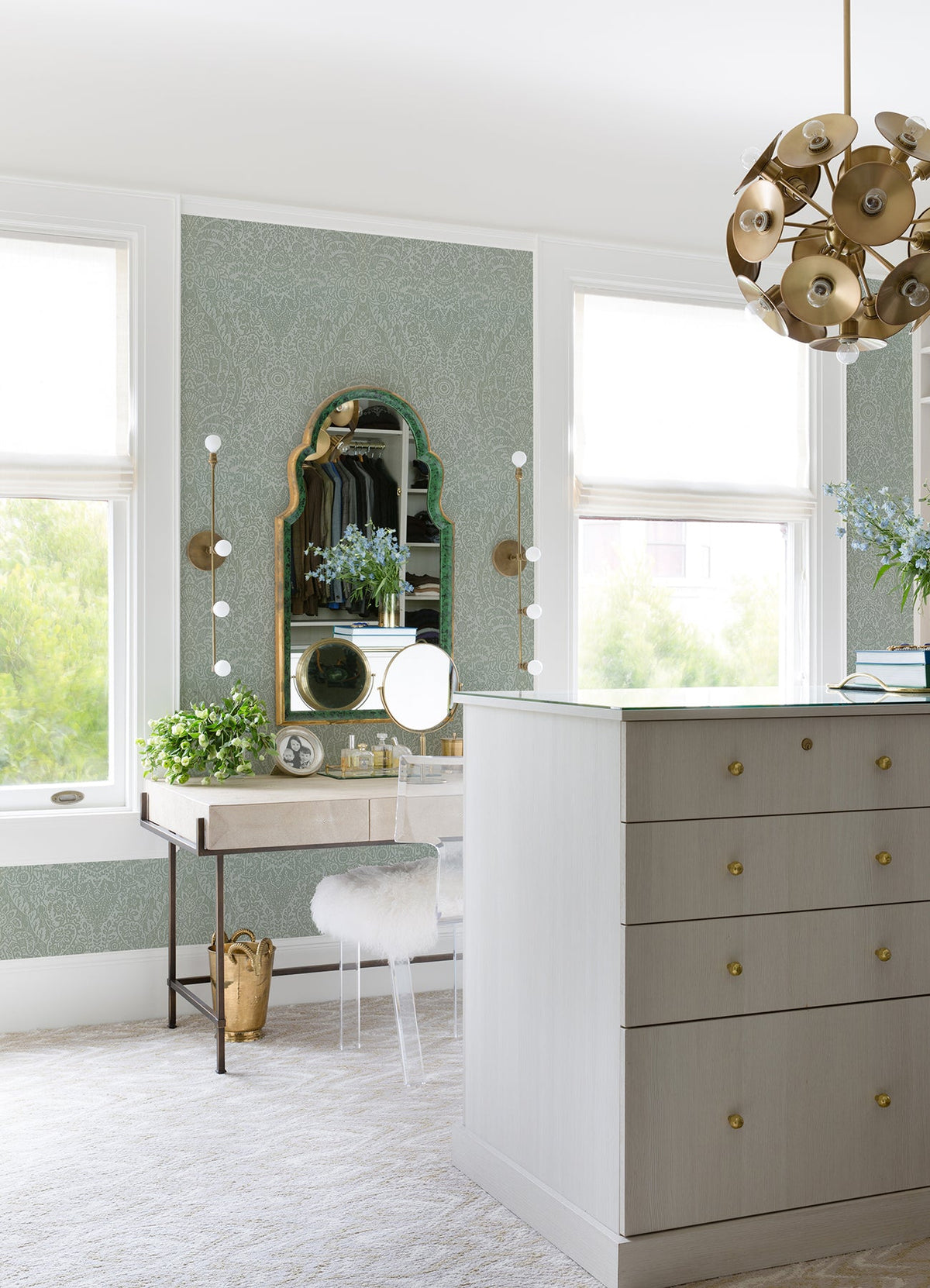 Maris Damask Wallpaper