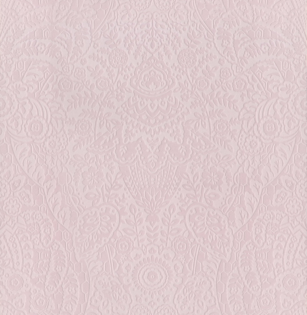 Botanical, Damask, Glam, Pink