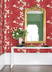 Nicolette Floral Trail Wallpaper