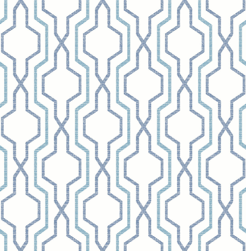 Graphics, Trellis, Transitional, Blue